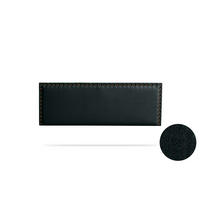 KOPFTEIL gepolstert MODENA Aqualine 130x55x8 cm - Schwarz - Moonia - Schwarz, Holz (130/8/55cm)