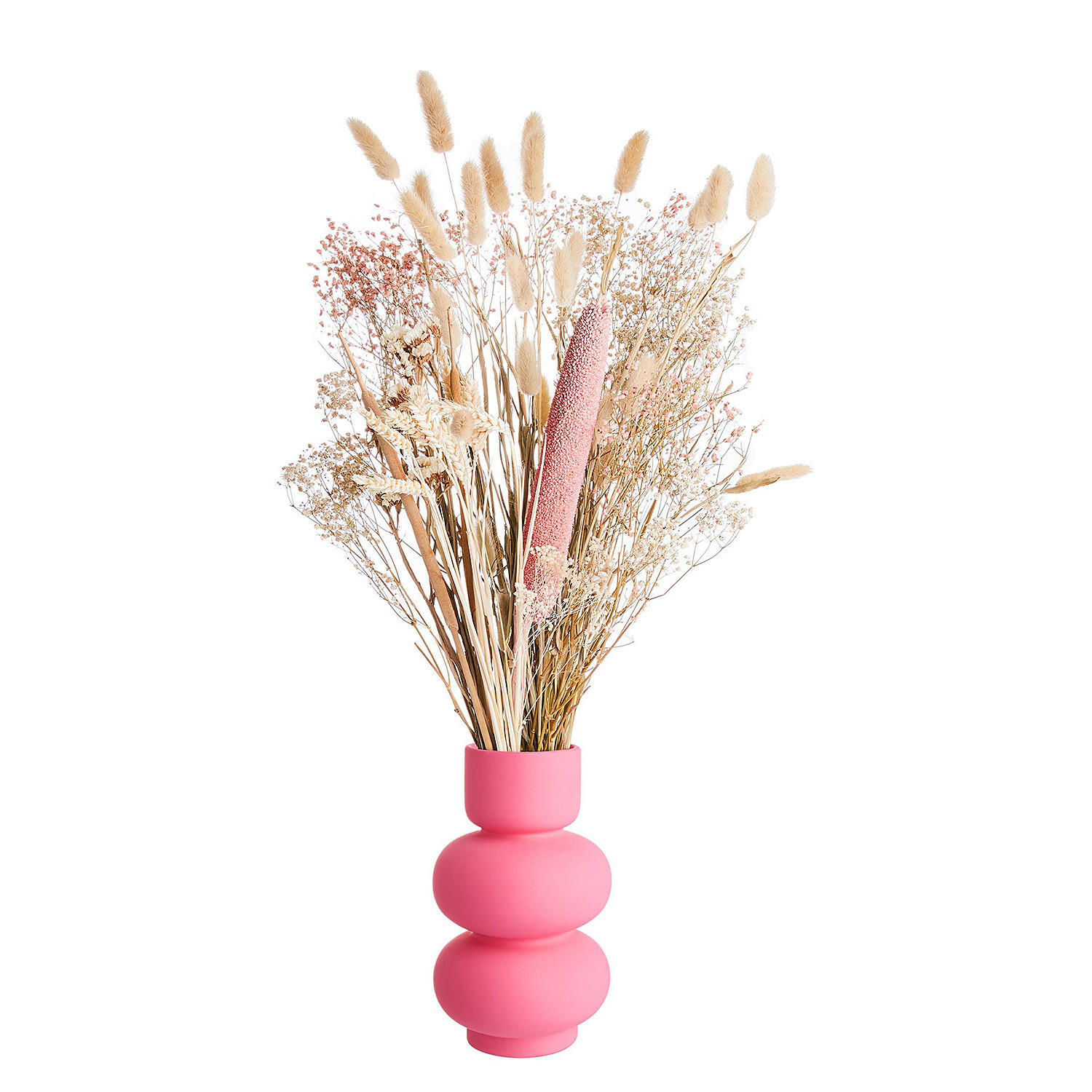 VASE Pink - Pink, Keramik (25cm) - Butlers