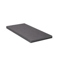 KÜCHENARBEITSPLATTE R-Line, Granit, 27 cm - Anthrazit, Holzwerkstoff (27/2.8/60cm) - Vicco