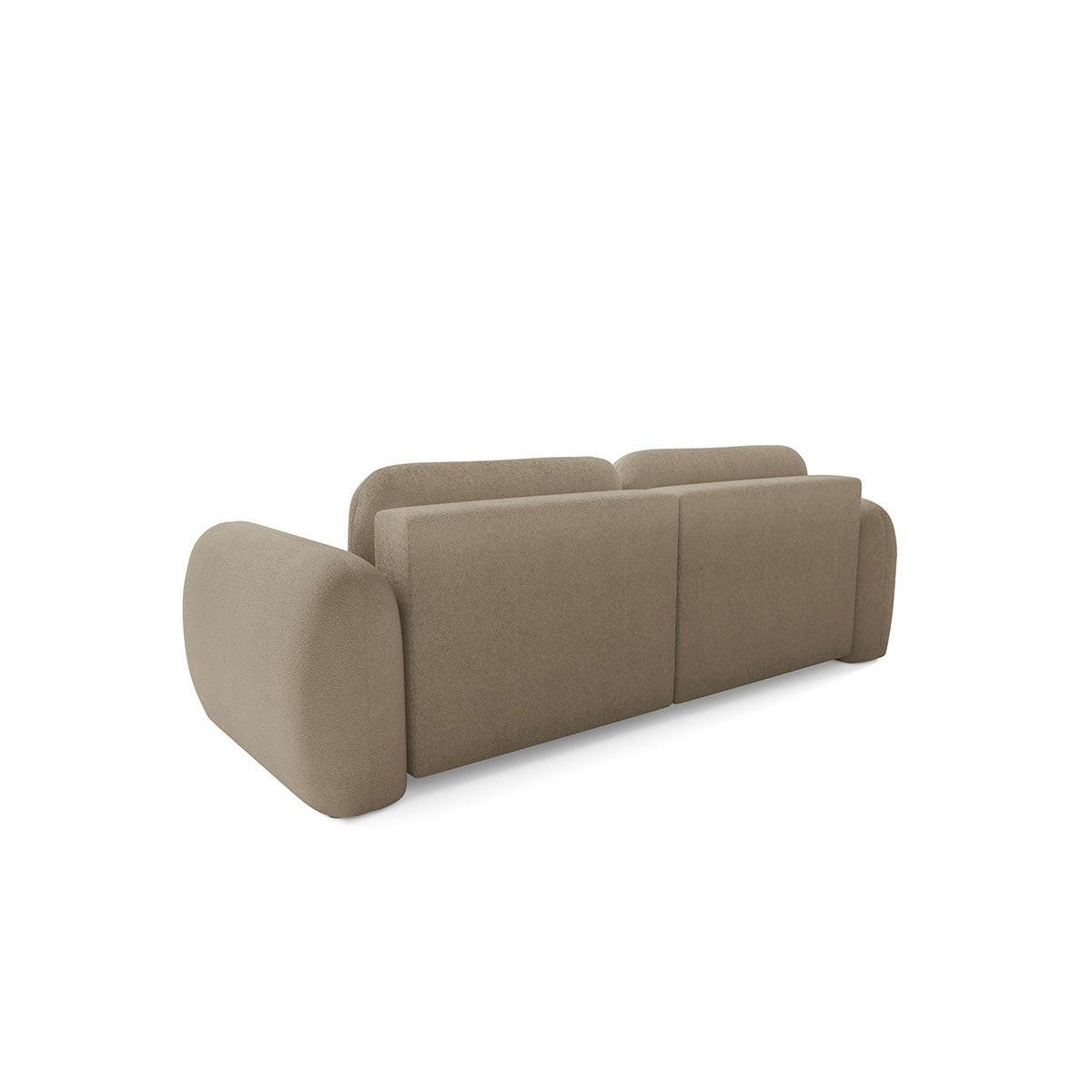 ECKSOFA Livio 3 Sitzplätze Beige - Beige, Holz (270/165cm) - Petits-meubles