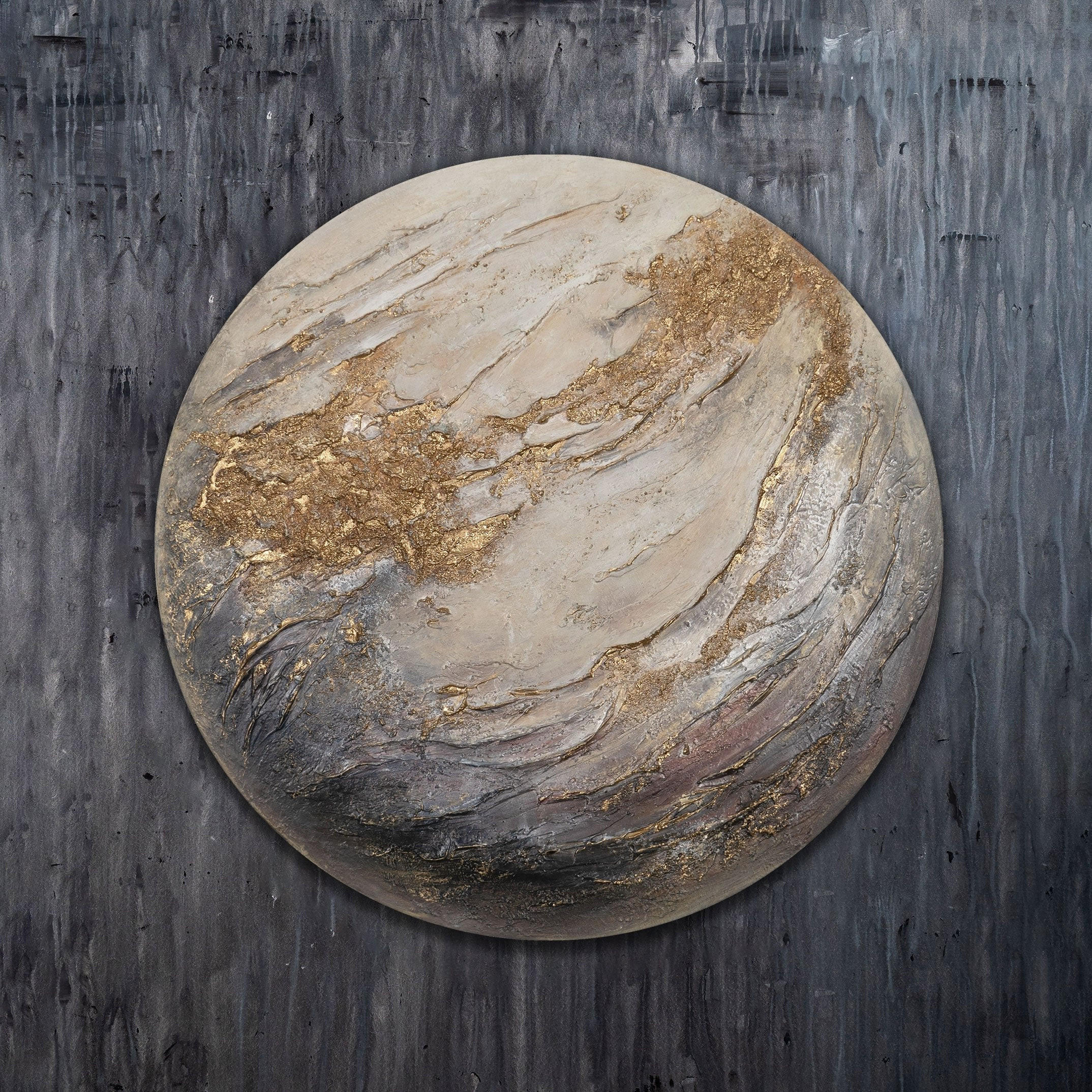 GEMÄLDE Iridium auf Keilrahmen 60 cm - Multicolor, Holz (60/60cm) - YS-art gallery
