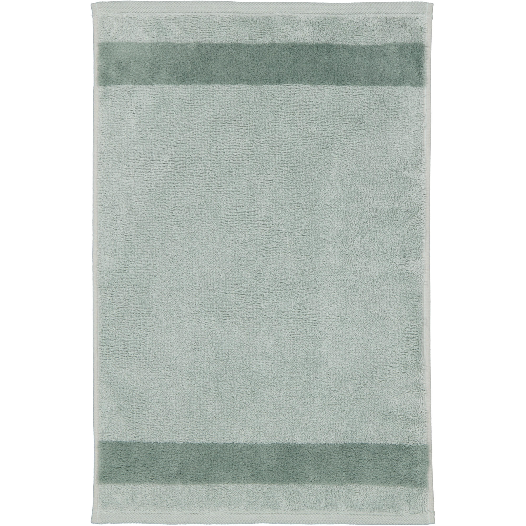 GÄSTETUCH LUXURY DOUBLE 2560 SAGE GREEN - 44 - Grün, Textil (30/50cm) - Zöllner