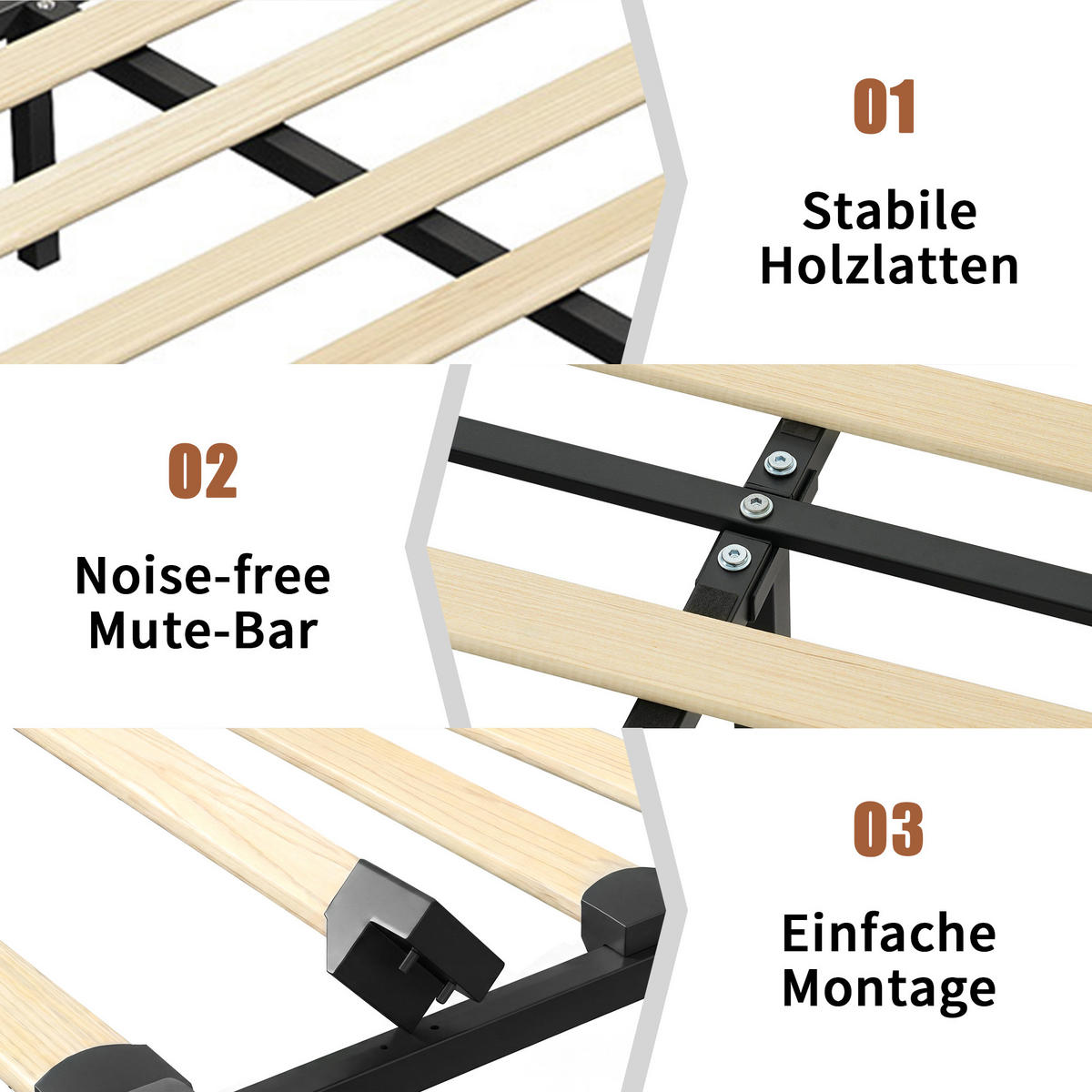 POLSTERBETT 160x200 mit LED und Stauraum, Lattenrost, doppelbett 160x200 mit 4 Schublade, höhenverstellbares Kopfteil, PU grau - Grau, Leder/Holz (160/200cm) - GENKI LIVING