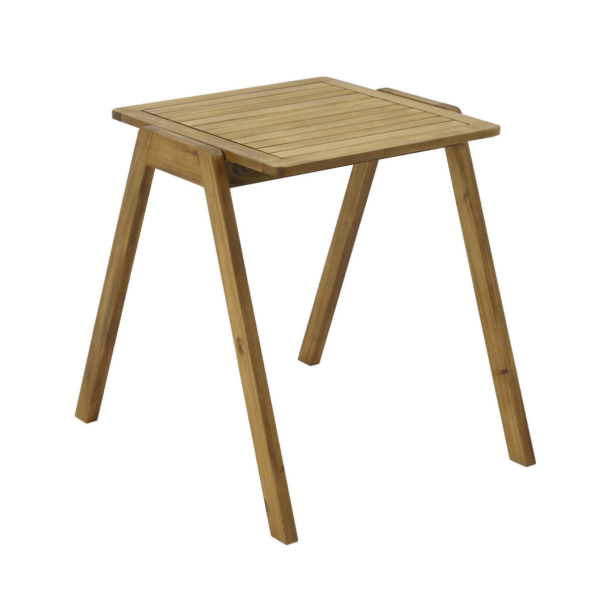 GARTENTISCH, Braun - Braun, Holz (80/60/76cm) - Oviala