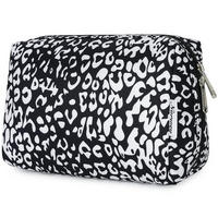 KULTURTASCHE Groß Schwarzer Leopard - Multicolor, Textil (17/9.9/22.9cm)
