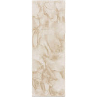 KUNSTFELL-TEPPICH Dave Cream 80x240 cm - Creme, Textil (80/240cm) - benuta Nest