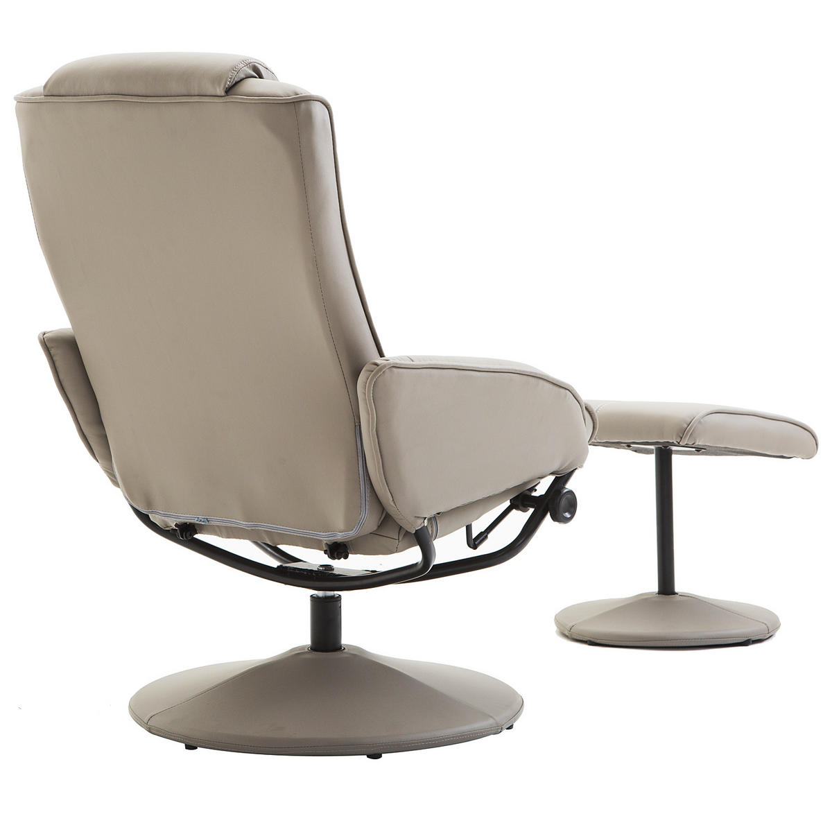 RELAXSESSEL, Fernsehsessel, Grau - Grau, Holz (67/98/78cm) - HOMCOM