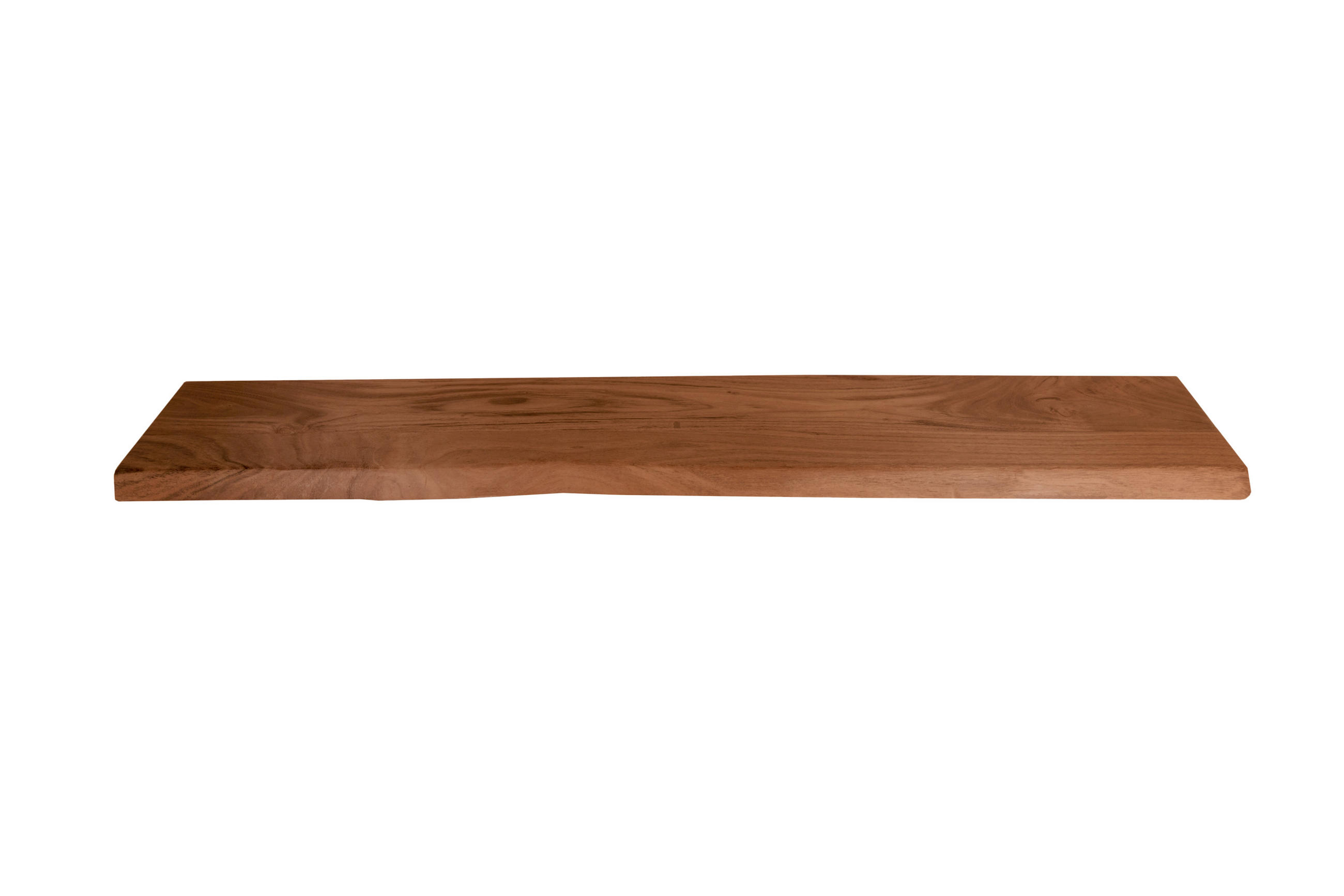 WANDREGAL AMANDA - Braun/Akaziefarben, Holz (120/3/20cm) - SAM