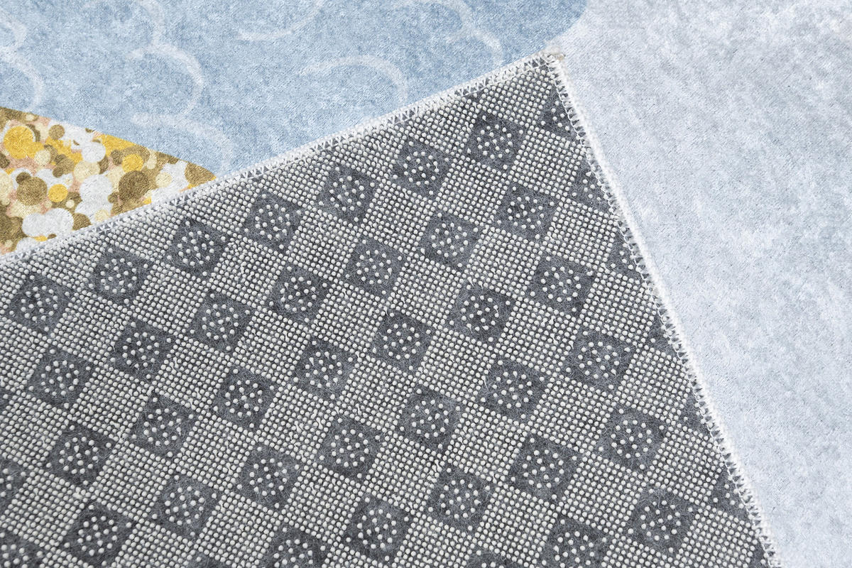 TEPPICH EMMA Grau 140/200 cm - Grau, Kunststoff (140/200cm) - Tapiso