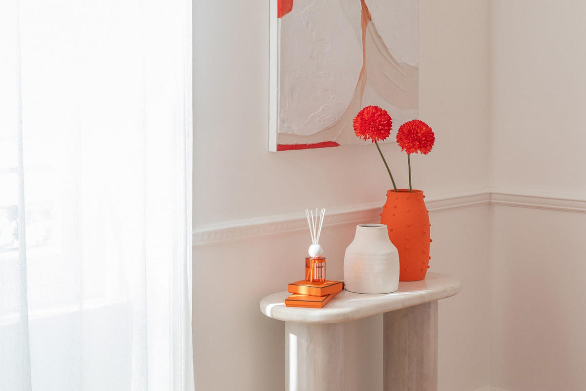 VASE RUBY Weiß - Weiß, Keramik (23cm) - J-Line