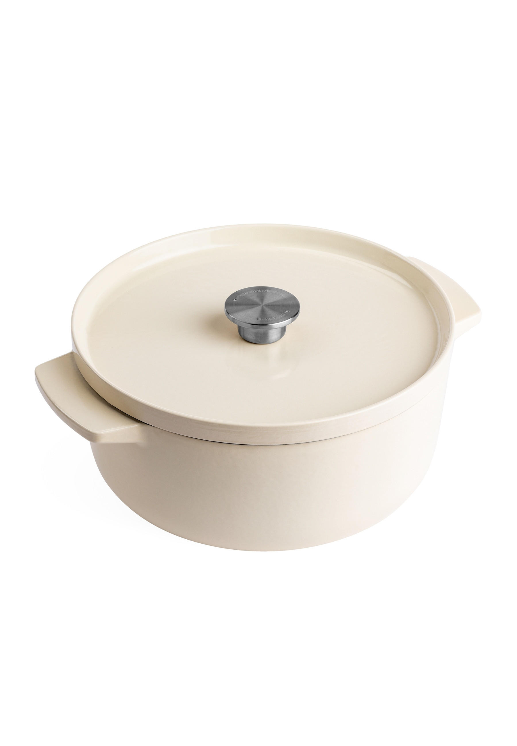 SCHMORTOPF Cast Iron - Creme, Metall (26cm) - KitchenAid