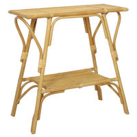 KONSOLENTISCH Rechteckig Braun 77 x 38 x 80 cm - Braun, Holz (38/77/80cm) - Nordlys