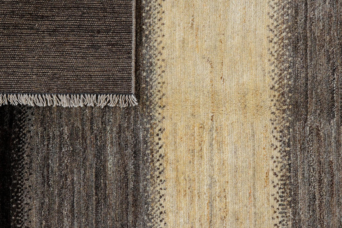 GABBEH-TEPPICH handgeknüpft Sonnat Schwarz 196/152 cm Schurwolle - Schwarz, Textil (152/196cm) - Looma