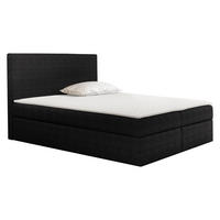 BOXBETT Basic - Schwarz, Holz (160/200cm) - MIRJAN24