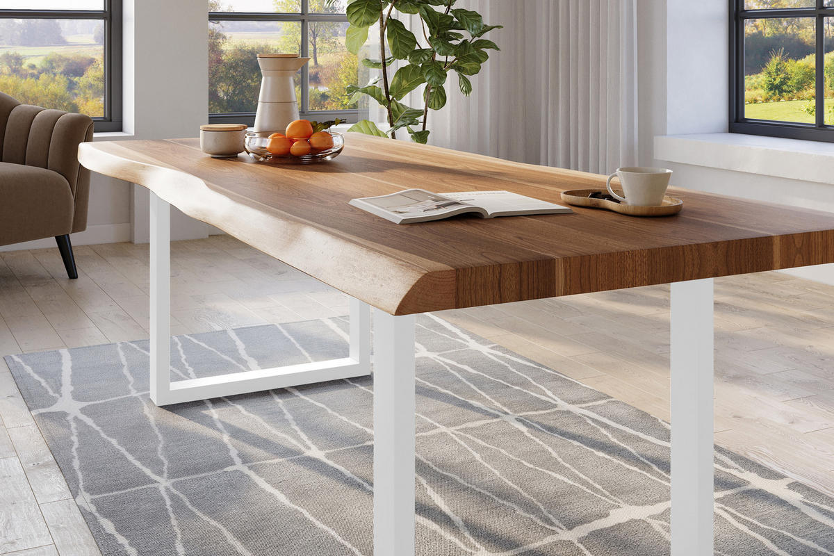 ESSTISCH TITAN - Beige/Naturfarben, Holz (110/240/79cm) - SAM
