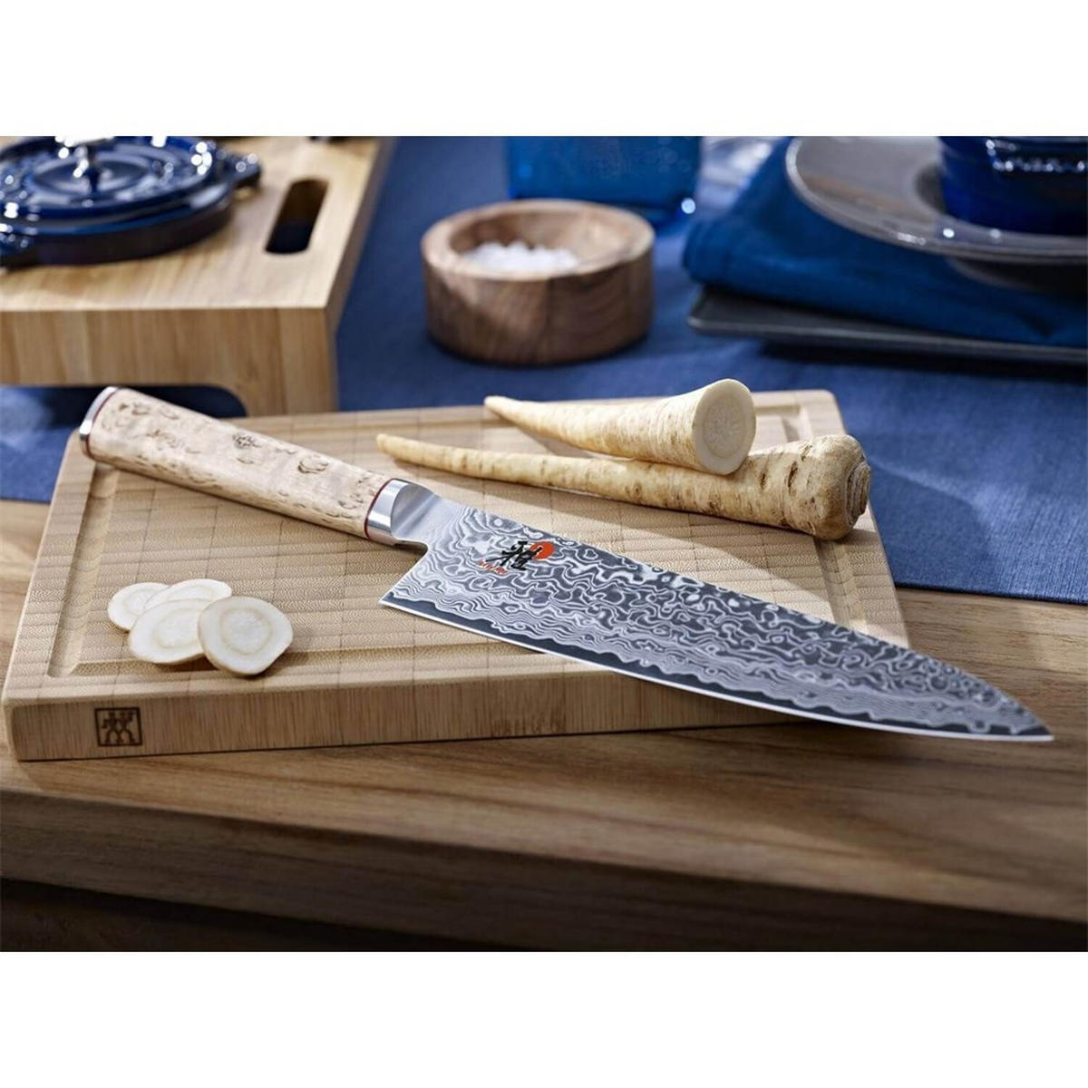 GYUTOH-MESSER 20 cm 343732010 - Silberfarben, Metall (33.7cm) - Miyabi 