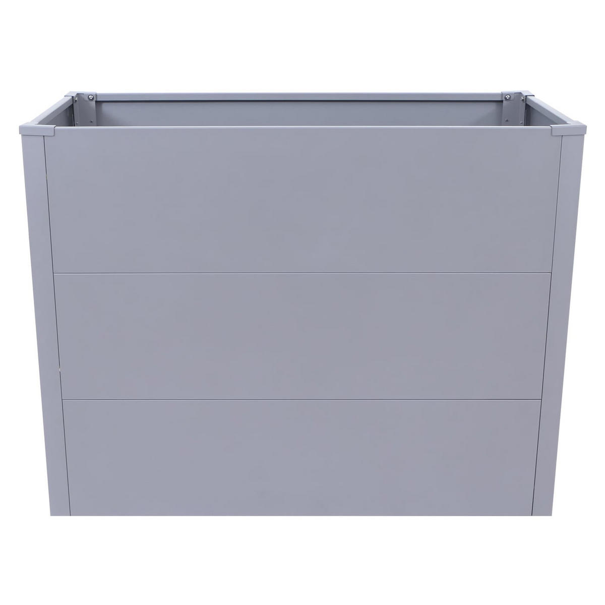 HOCHBEET 77x100x50cm Grau - Grau, Metall (100/77/50cm) - PROREGAL