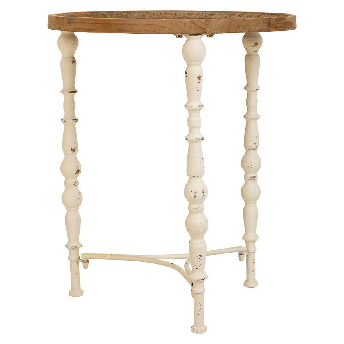 TISCH aus Holz, braun, 51x61cm - Braun, Holz (51/51/61cm) - Wanderlust