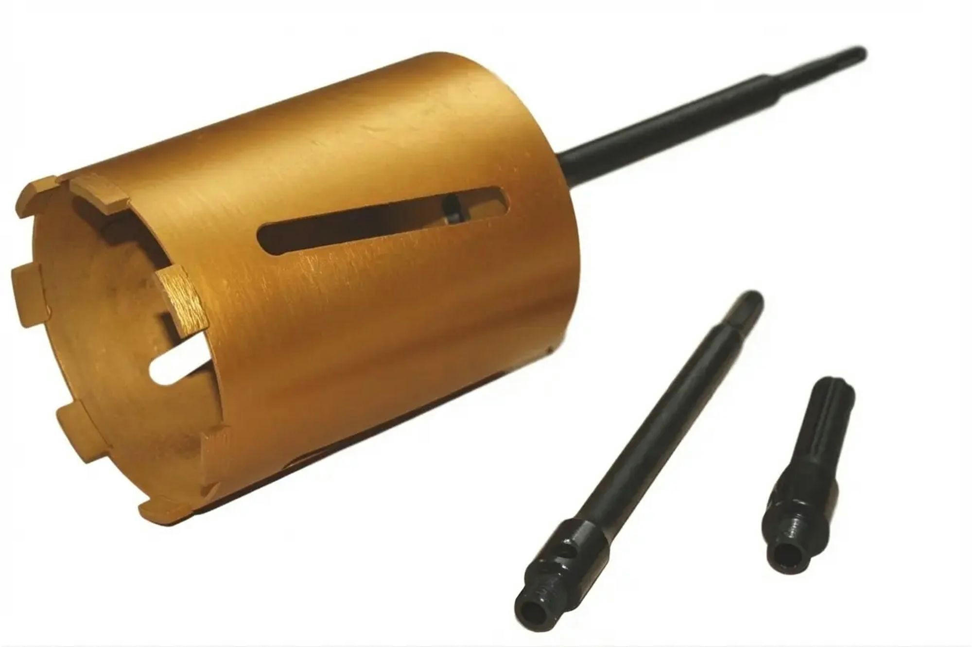 Boni-Shop Steinbohrer Gold 1x1x20 cm