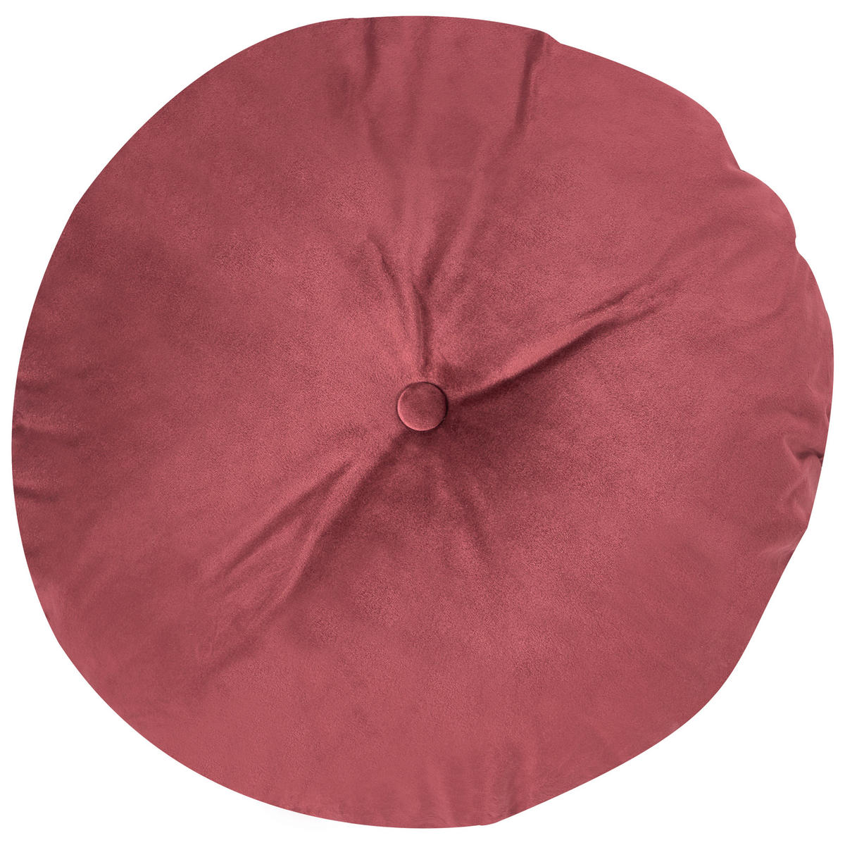 3-SITZER-SOFA Samtstoff Dunkelrot Skien - Dunkelrot, Textil (204/86/78cm) - Beliani
