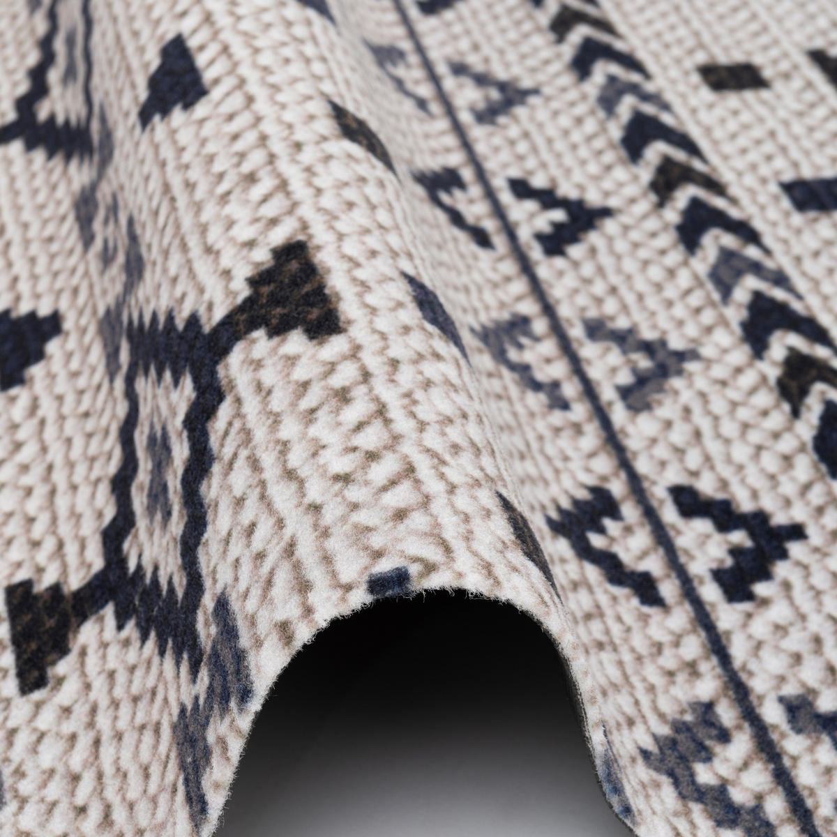 KÜCHENLÄUFER TEPPICH TRENDY ETHNO - Beige, Textil (45/145cm) - Pergamon