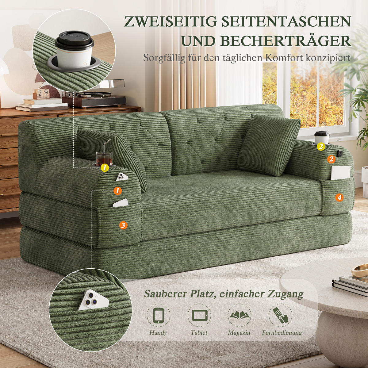 PAT SUPRAETAJAT METALIC, negru, 90x200cm, cu birou și raft - verde, material textil (168/81/80cm) - Urban Meuble