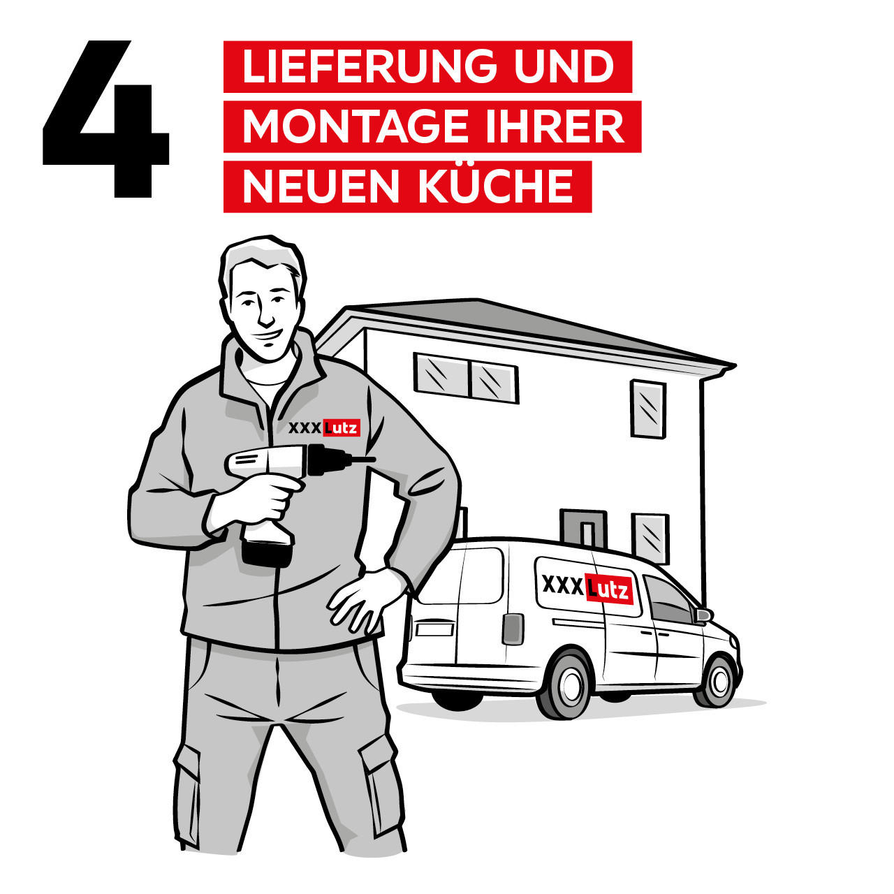 Lieferung und Montage Ihrer neuen Küche