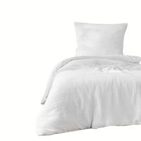 BETTWÄSCHE Angelia 140/200 cm - Weiß, Naturmaterialien (200/140cm) - Douceur d´intérieur