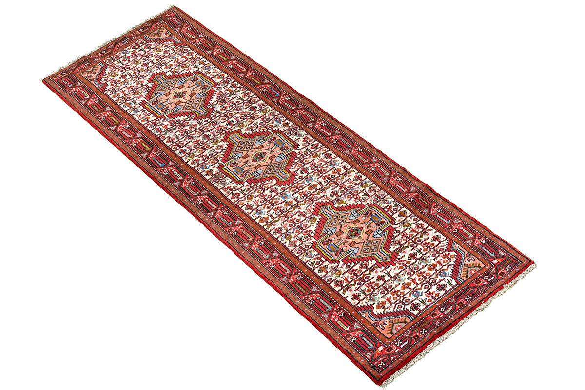 TEPPICH Assadabad Mehrfarbig 289/85 cm Schurwolle - Multicolor, Textil (85/289cm) - Looma