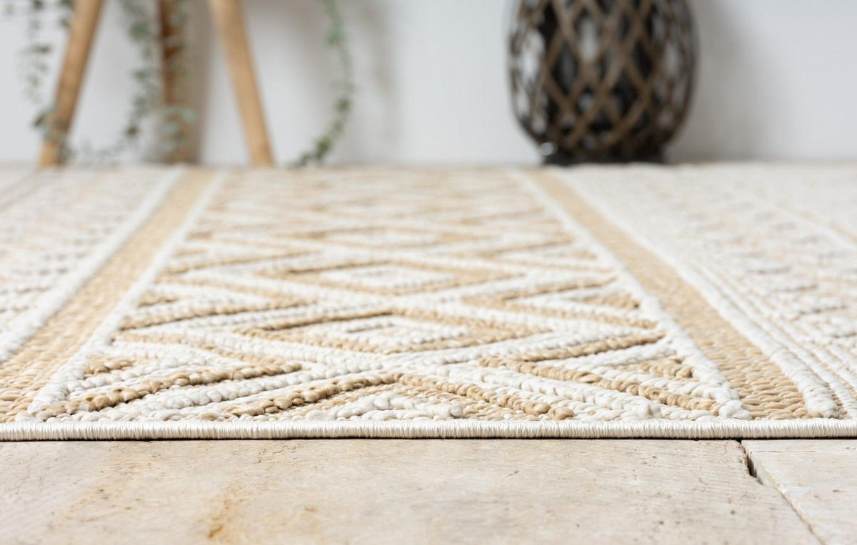 OUTDOORTEPPICH Arya Beige,Sandfarben,Creme 200/300 cm - Beige, Textil (200/300cm) - My-Rug