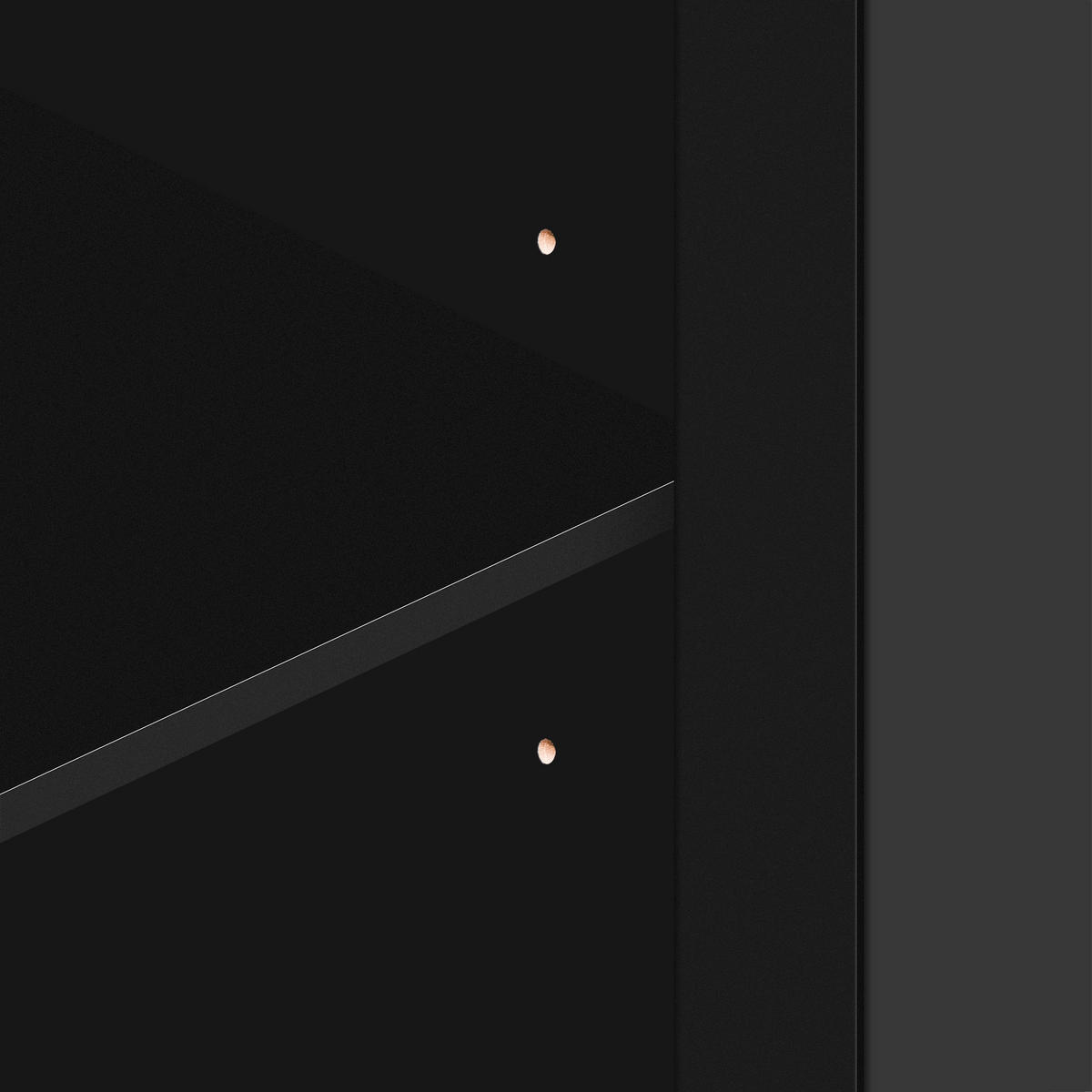 SIDEBOARD Black 160/40/84 cm - Schwarz, Holz (160/84/40cm) - Urban Meuble