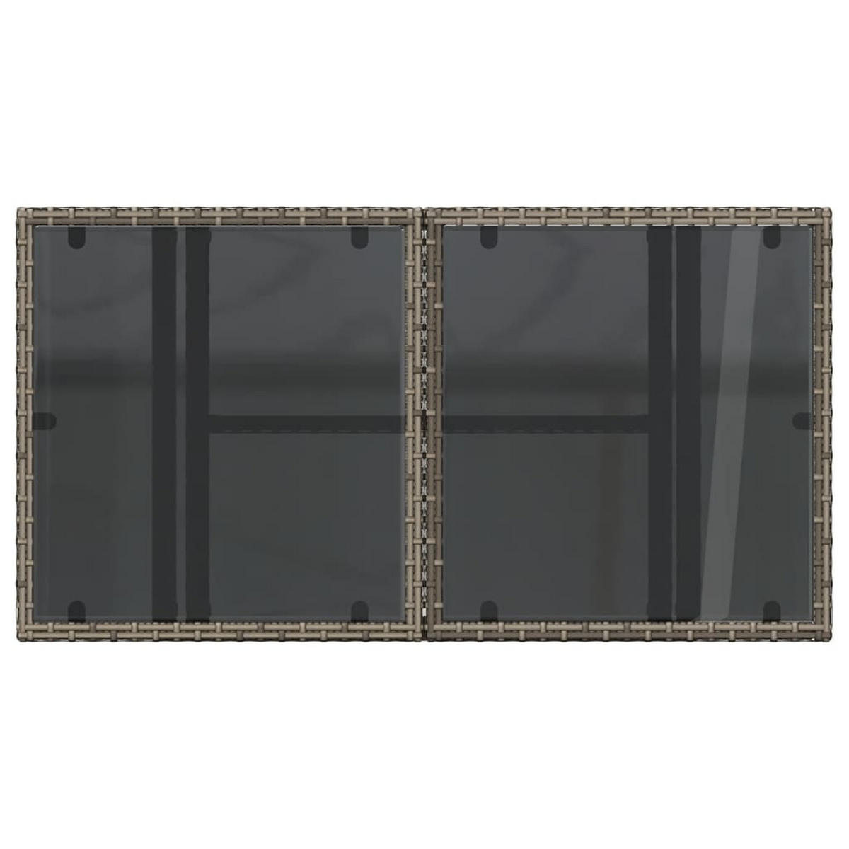 GARTENTISCH Tischlian 55/73/100 cm - Grau, Naturmaterialien (100/55/73cm) - ZMH