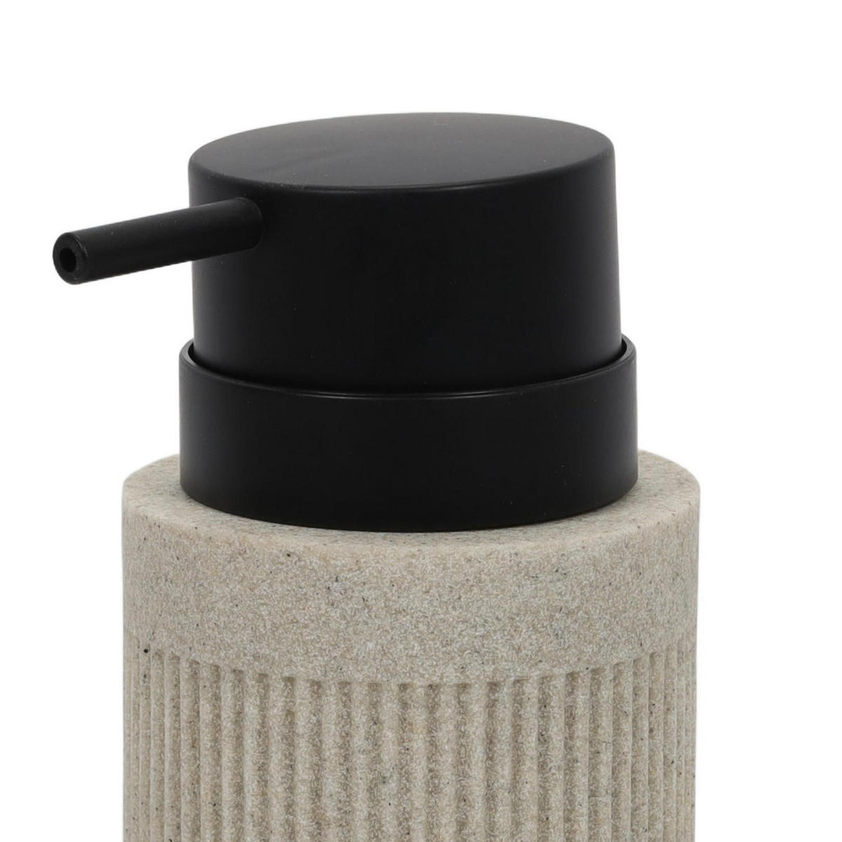 SEIFENSPENDER Schiefer Onyx 7/7/17,4 cm - Beige, Kunststoff (7/17.4/7cm) - 5five Simply Smart