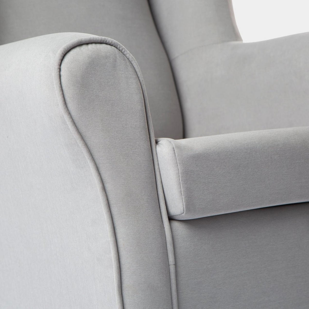 STILLSESSEL Lily Grau 76 cm x 103 cm - Grau, Textil (76/103/80cm)