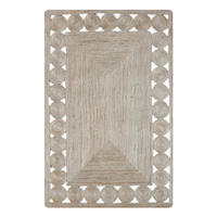 TEPPICH Begonia natur 160 x 230 cm - Naturfarben, Textil (230/160cm) - The Rug Republic