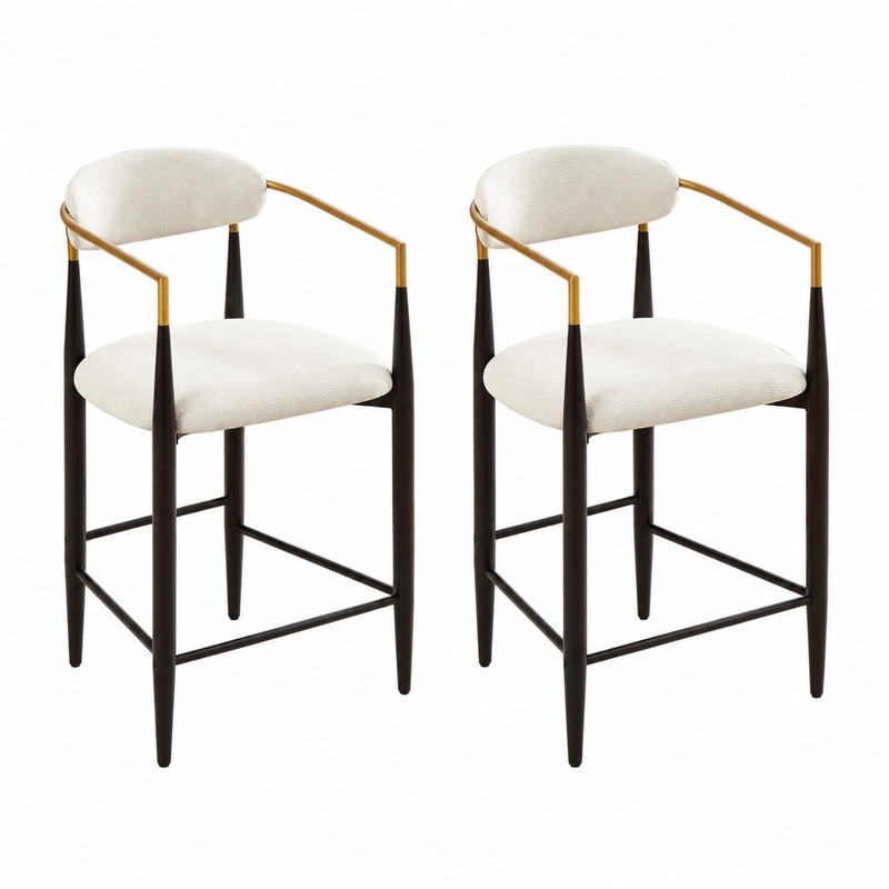 Meubliv Barhocker Schwarz 55x94x59 cm