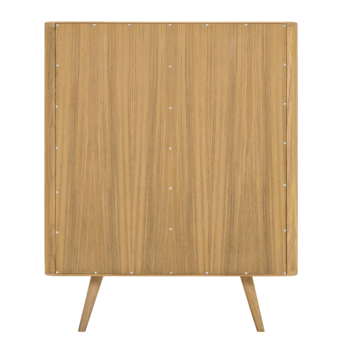 KOMMODE - Wildeiche teilmassiv - Eichefarben/Weiß, Holzwerkstoff (90/110/42cm) - home24