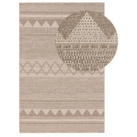OUTDOORTEPPICH Naoto Taupe 160x230 cm - Taupe, Textil (160/230cm) - benuta Nest