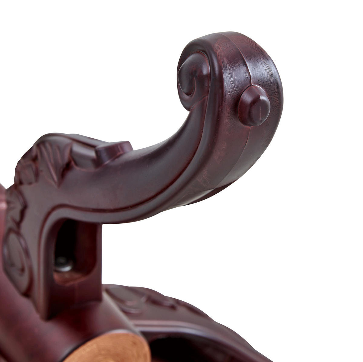 KLEIDERSTÄNDER mehrstöckig ca. 195 cm Massivholz Walnut - Braun, Metall (45/195/45cm) - Beauniv