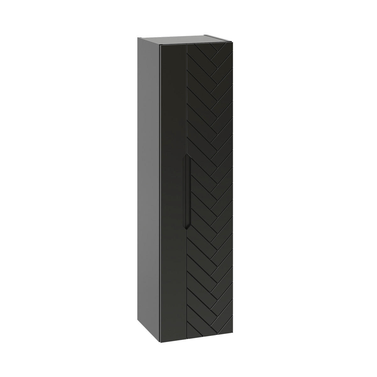 HÄNGESÄULE Daria Schwarz - Schwarz, Holzwerkstoff (34.5/130/31.8cm) - Petits-meubles