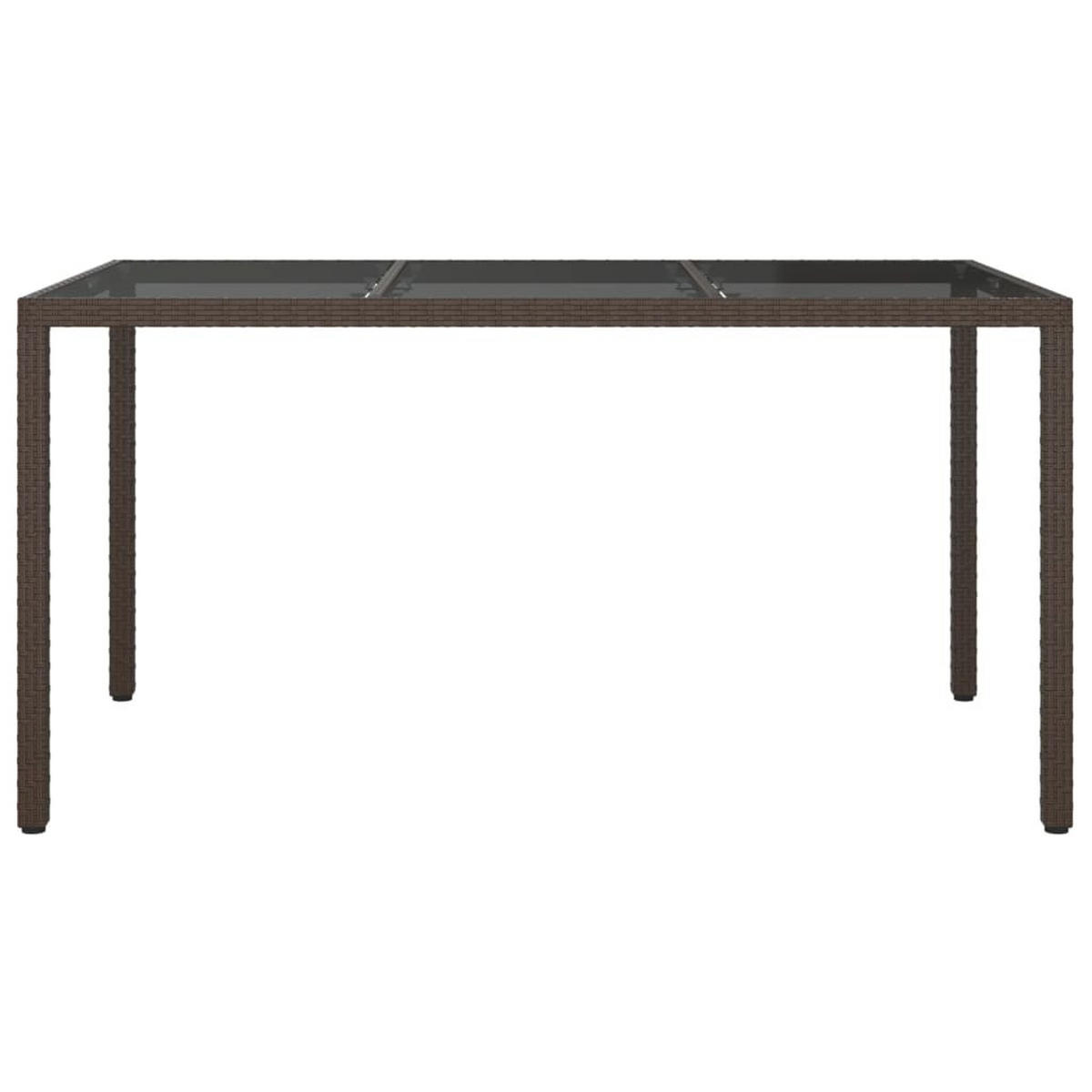 GARTENTISCH Tischorn 90/75/150 cm - Hellbraun, Naturmaterialien (150/90/75cm) - ZMH