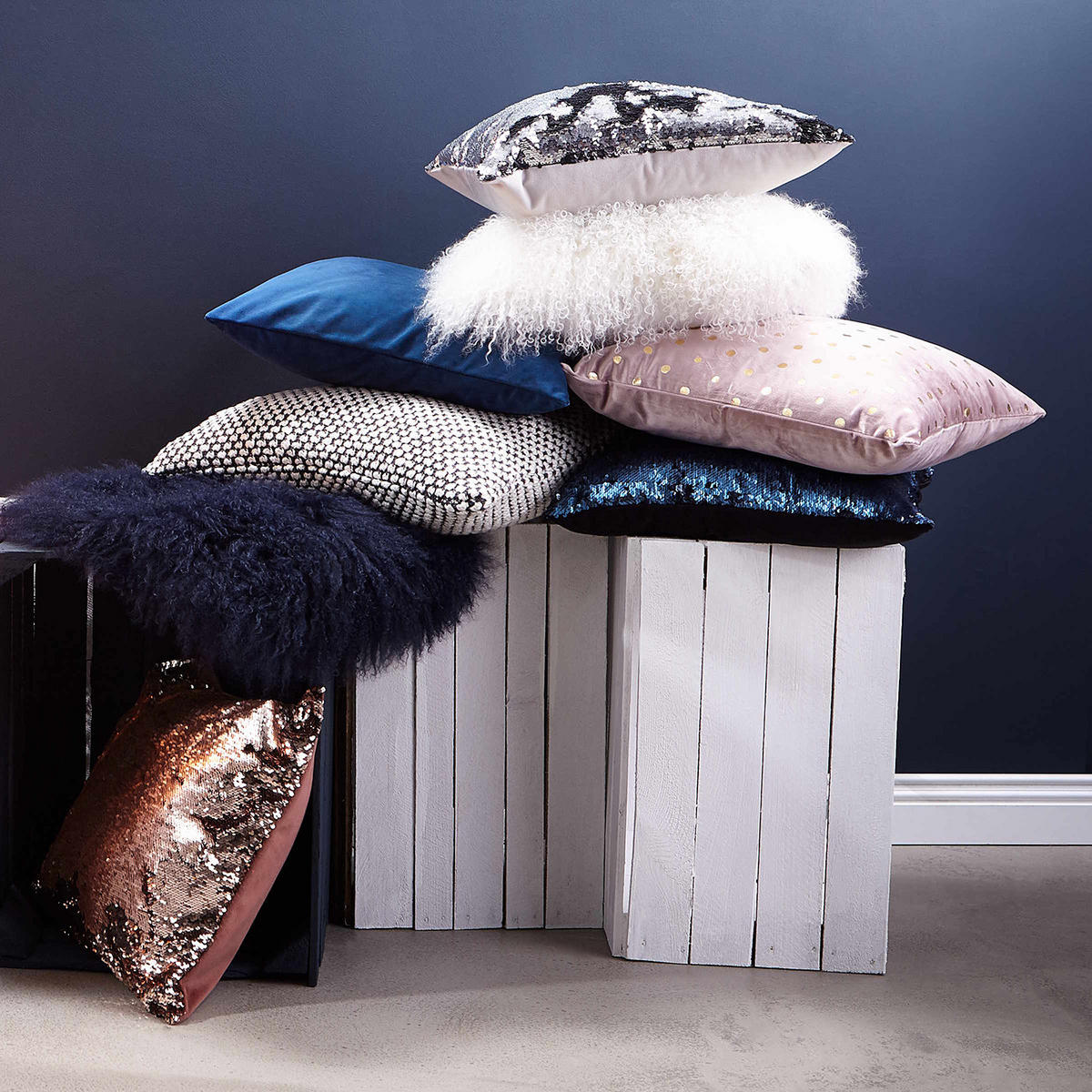 DEKOKISSEN Soft Needle - Grau, Textil (50/1cm) - Butlers