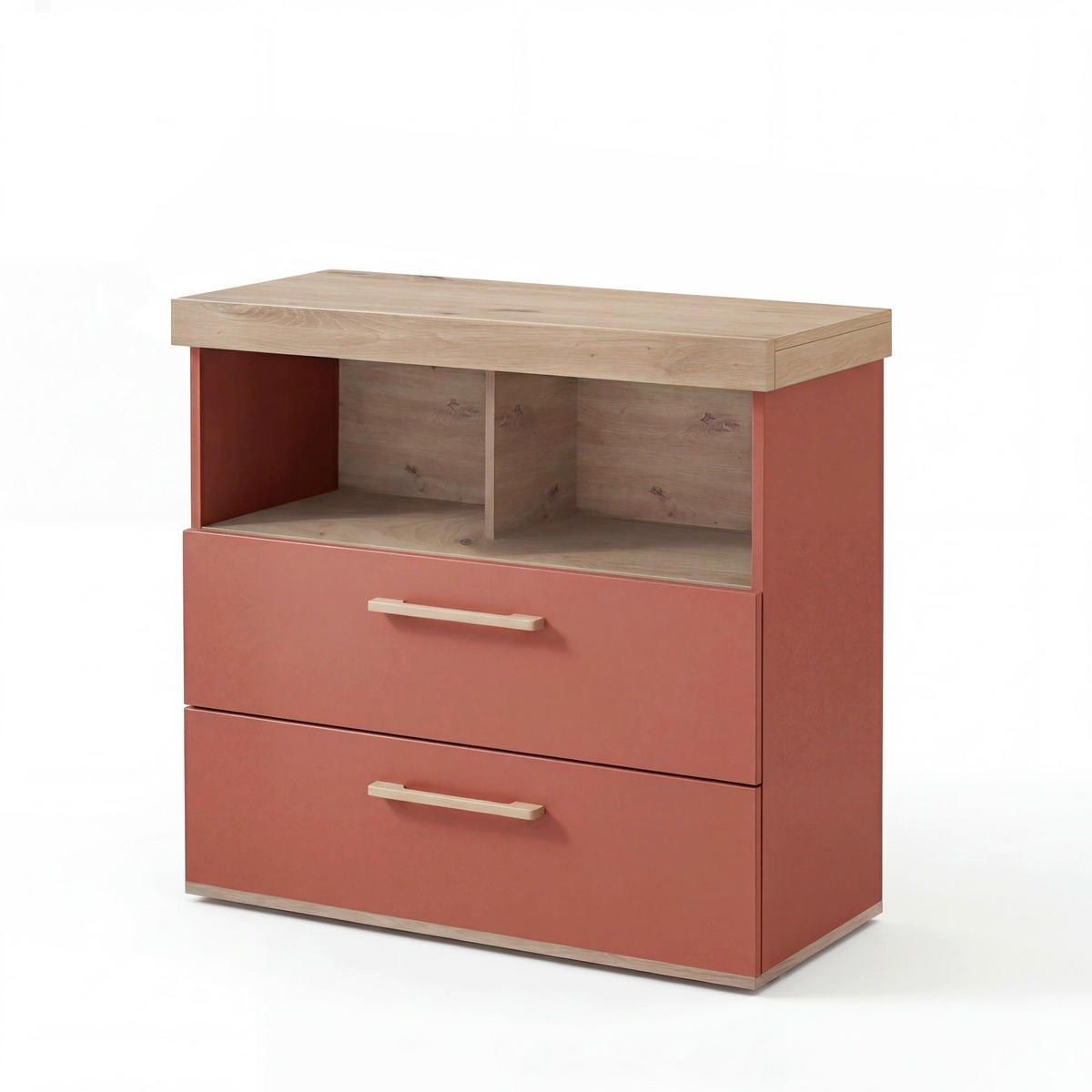 WICKELKOMMODE Jimmy Mauve - Mauve, Holzwerkstoff (110/103/78cm) - Roba