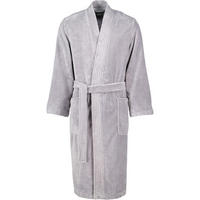 BADEMANTEL HERREN KIMONO 800 GRAPHIT - 73 - Grau, Textil (Snull) - Cawoe