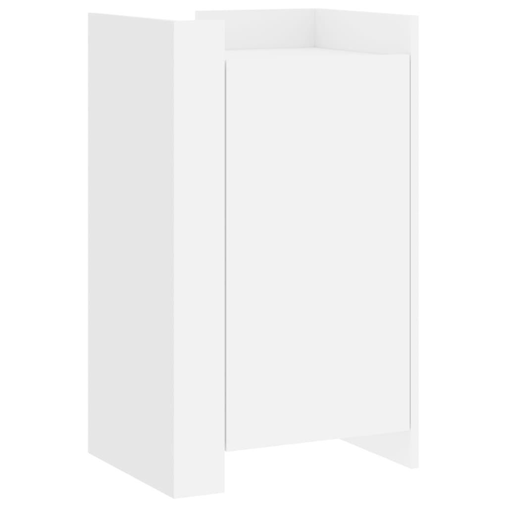 SIDEBOARD Weiss 45/35/75 Cm Holzwerkstoff - Weiß, Holzwerkstoff (45/75/35cm) - vidaXL