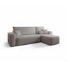 ECKSOFA Agepo In Curio - Grau, Holzwerkstoff/Textil (250/150cm) - Fun Möbel