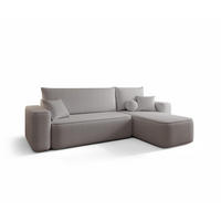 ECKSOFA Agepo In Curio - Grau, Holzwerkstoff/Textil (250/150cm) - Fun Möbel