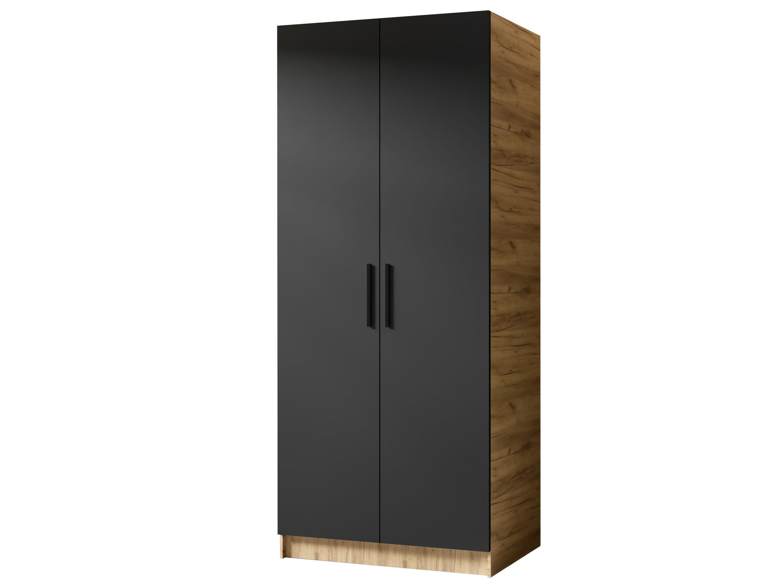 Kier Furniture ŠATNÍ SKŘÍŇ GOLD Dub Craft & Černá