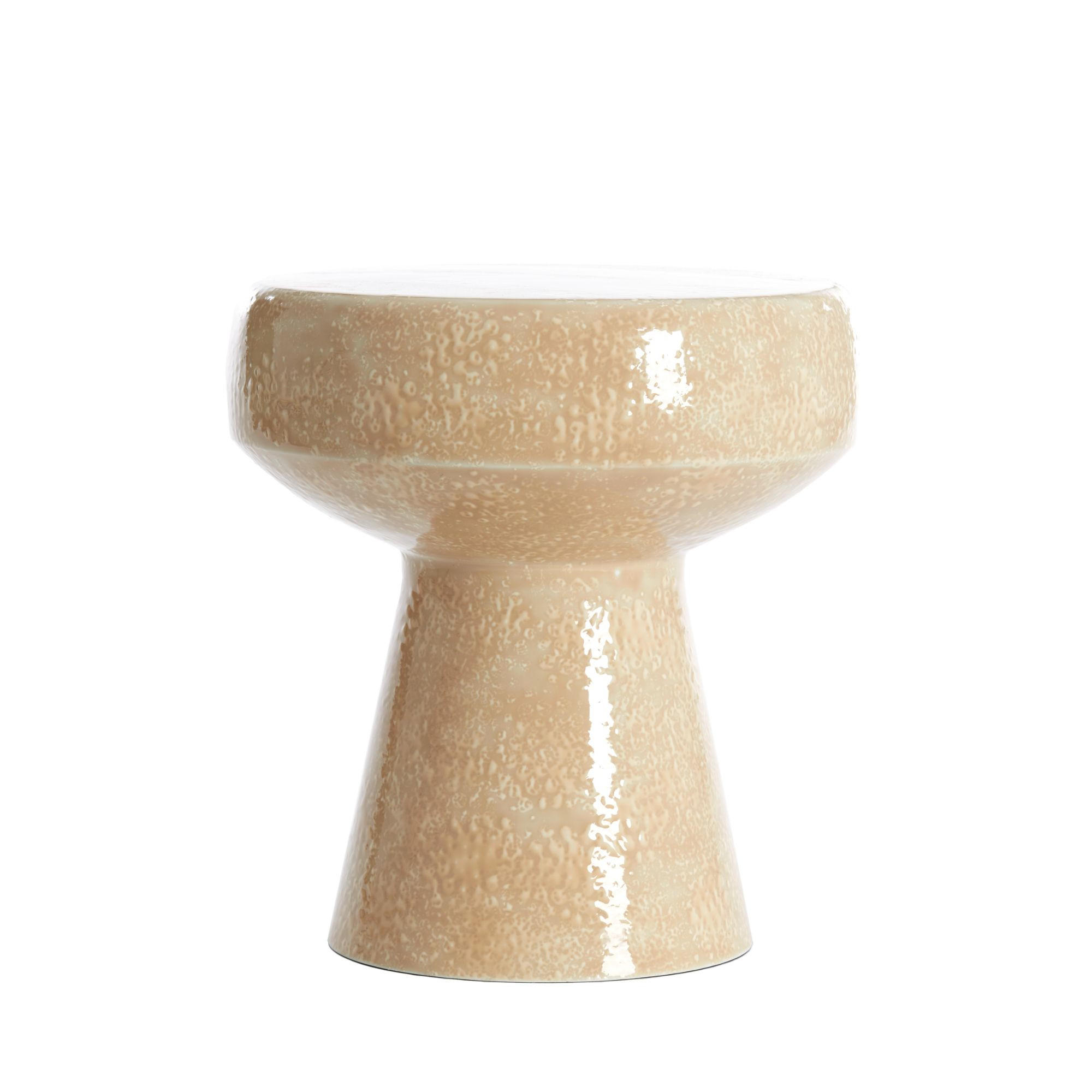 BEISTELLTISCH Dakwa Braun 38/38/42 cm - Braun, Metall (38/38/42cm) - Light & Living