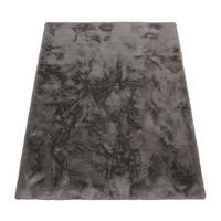 HOCHFLORTEPPICH 160/160 cm Rabbit Deluxe 860 - Anthrazit, Textil (160/160cm) - Paco Home